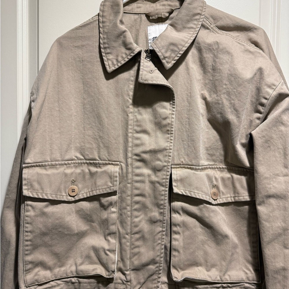 Madewell Cropped Cargo Jacket